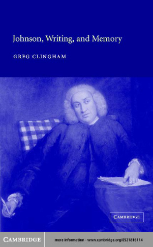 Johnson, Writing, and Memory