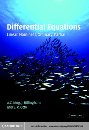 Differential Equations: Linear, Nonlinear, Ordinary, Partial