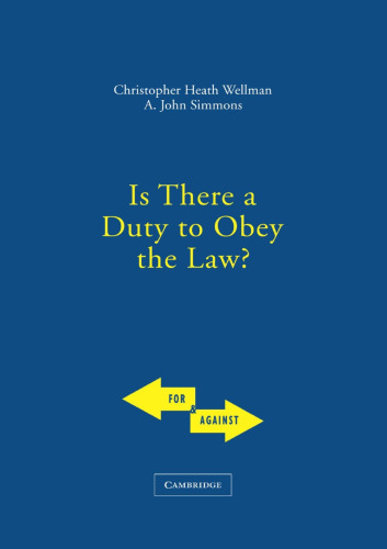 Is There a Duty to Obey the Law?