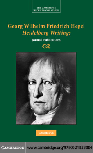Heidelberg Writings: Journal Publications
