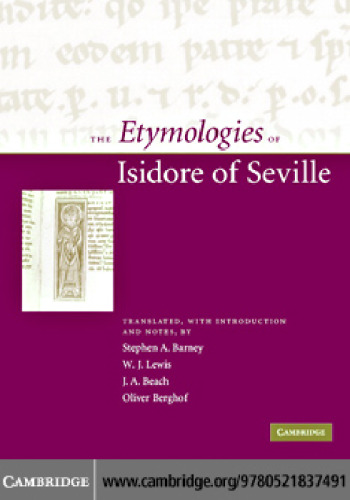 The Etymologies of Isidore of Seville