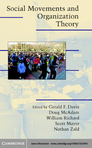 Social Movements and Organization Theory