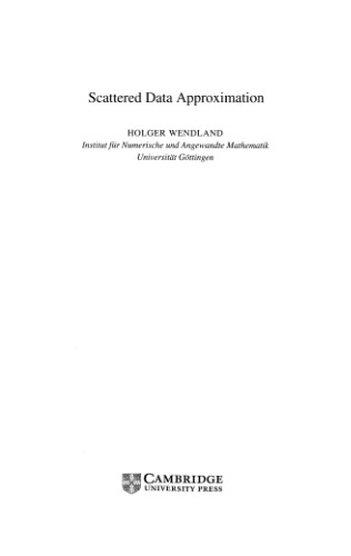 Scattered.Data.Approximation.Wendland