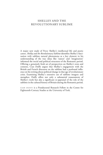 Shelley and the Revolutionary Sublime
