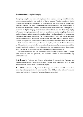 Fundamentals of Digital Imaging