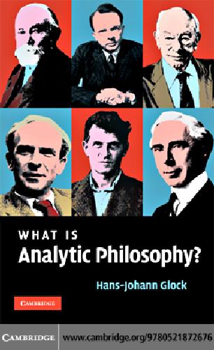 What Is Analytic Philosophy?