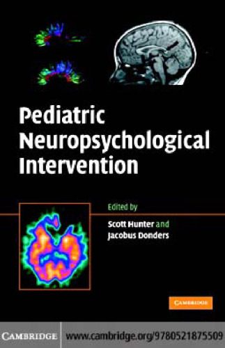 Pediatric Neuropsychological Intervention