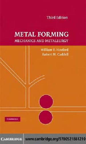Metal forming: mechanics and metallurgy