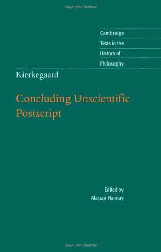 Kierkegaard: Concluding Unscientific Postscript