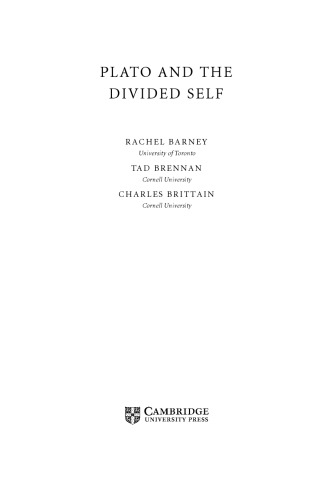 Plato and the Divided Self