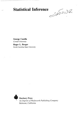 Statistical Inference