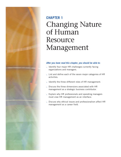 Human Resource Management, 9th edition