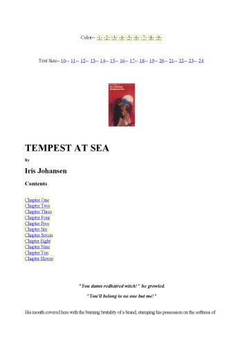 Tempest at Sea