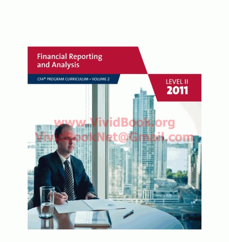 2011 CFA Program Curriculum: Level 2, Volume 2