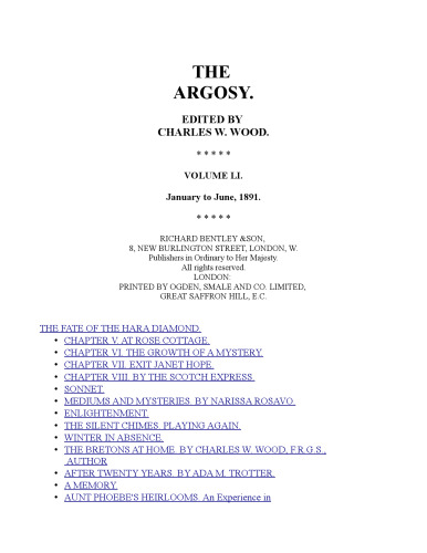 The Argosy, Volume 51