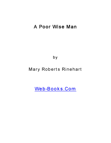 A Poor Wise Man