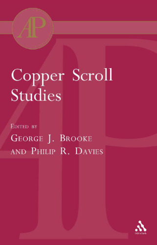 Copper Scroll Studies