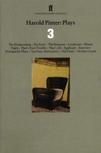 Harold Pinter: Plays Three