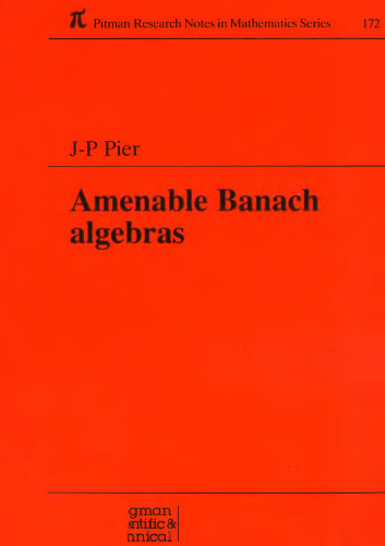 Amenable Banach algebras
