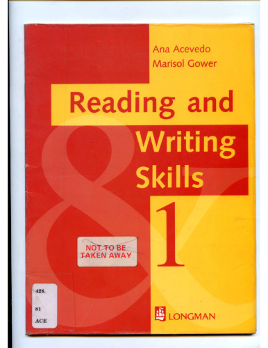 Reading and Writing Skills: Student's Book 1