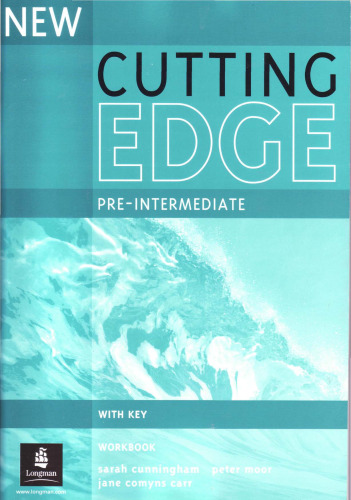 New Cutting Edge Pre-Intermediate Workbook With Key