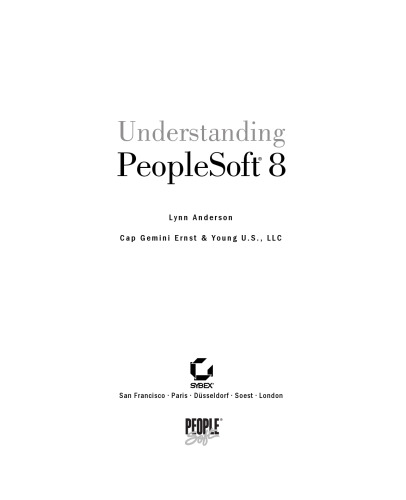 Understanding PeopleSoft 8