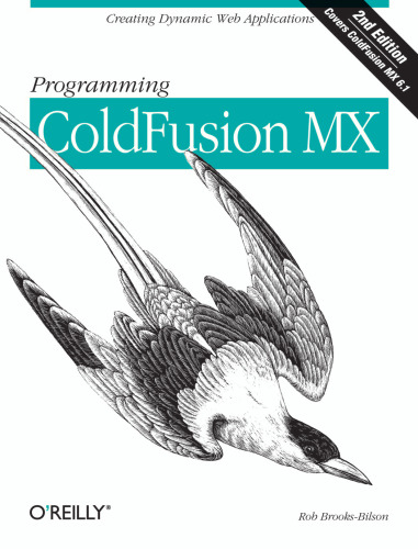 Programming ColdFusion MX
