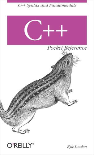 C++ pocket reference