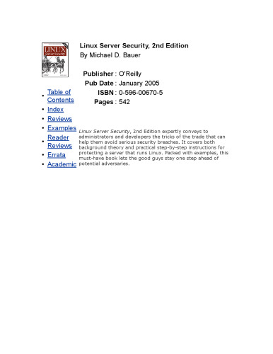 Linux server security