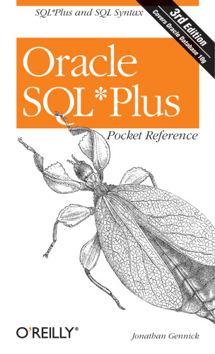 Oracle SQL*Plus : pocket reference