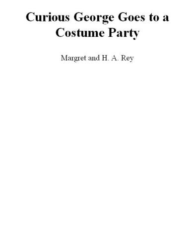 Hooray for Halloween, Curious George