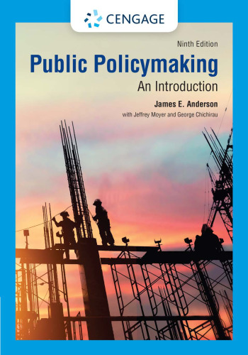 Public Policymaking: An Introduction