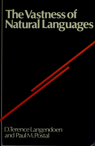 The Vastness of Natural Languages