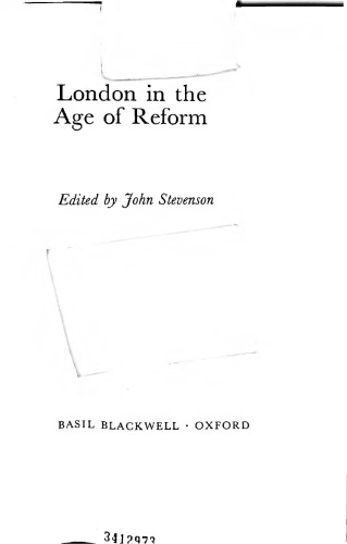 London in the Age of Reform