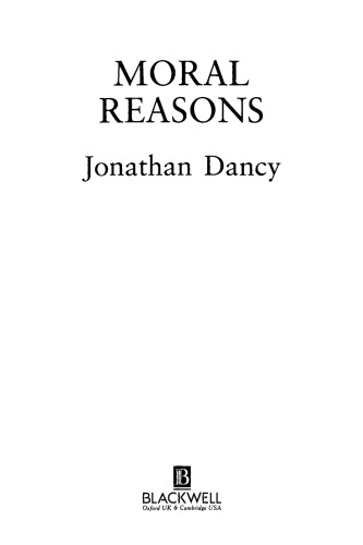 Moral Reasons