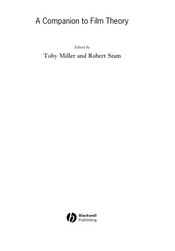 A companion to film theory