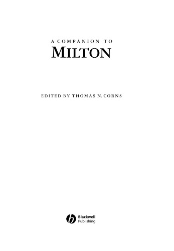 A Companion to Milton