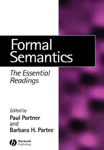 Formal semantics: the essential readings