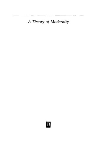 A Theory of Modernity