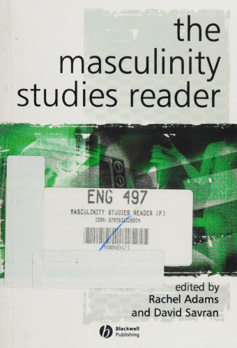 The Masculinity Studies Reader