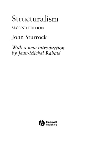 Structuralism, Second edition