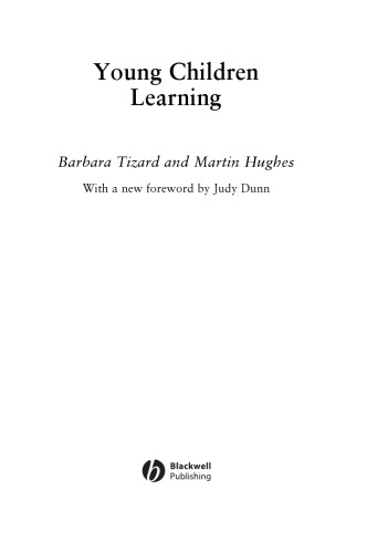 Young Children Learning (Understanding Children's Worlds)
