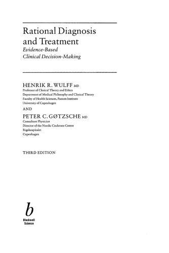 Rational Diagnosis and Treatment: Evidence-Based Clinical Decision-Making - 3rd ed (2000)