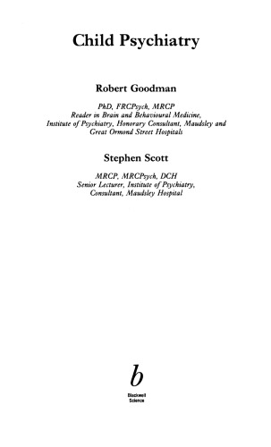 Child Psychiatry