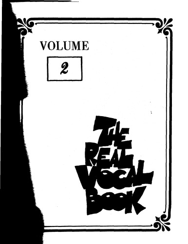 The Real Vocal Book - Volume 2: High Voice (Fake Book)
