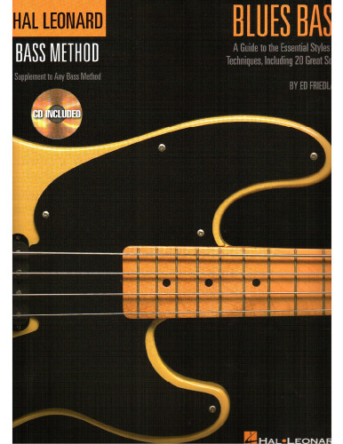 Hal Leonard Blues Bass Method Tab + Accès audio (Hal Leonard Bass Method)