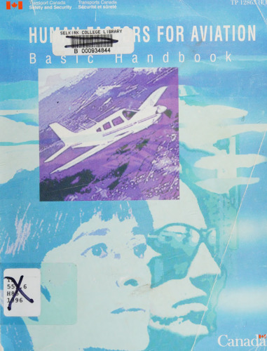Human Factors For Aviation: Basic Handbook (TP 12863E)