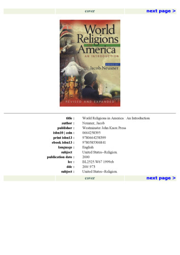 World Religions in America: An Introduction