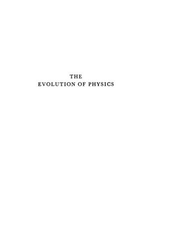 Evolution of physics