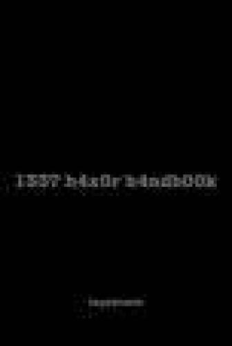 1337 Hax or Handbook